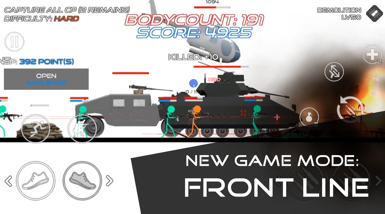 坚持战争鲜血打击(修改版)截图2